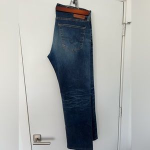 Mens AG “Matchbox” Slim/Straight Jeans in Size 34